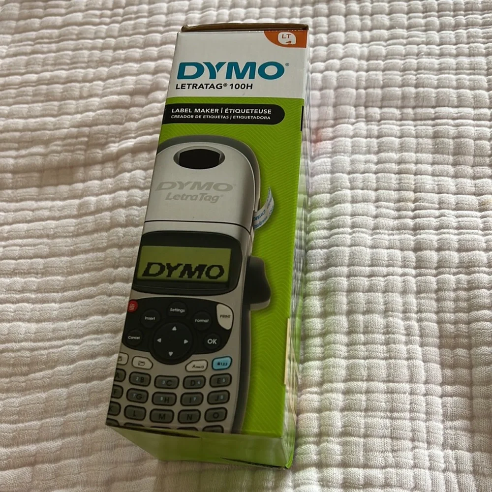 NIB DYMO Letratag 100H Printer, Portable and Handheld Label Maker